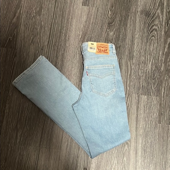 Levi's Blue Boot Cut Jeans Classic Denim - Picture 3 of 8
